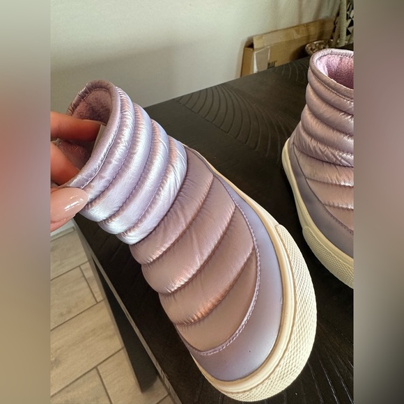 Toddler Girls' Ainsley Zipper Slip-On Booties - Cat & Jack Purple - size 8 - Picture 6 of 8